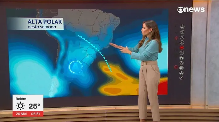 Alerta Máximo! Frente fria derruba temperaturas e 4 capitais podem ter menos de 10°C, diz Inmet