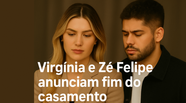 Virgínia e Zé Felipe anunciam fim do casamento