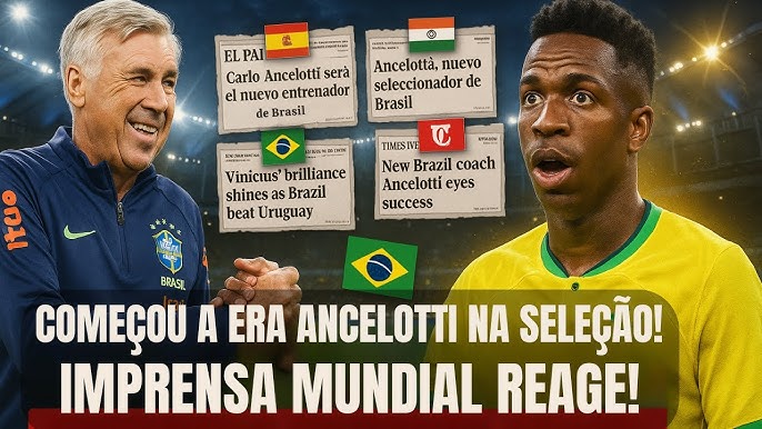O Brasil Está de Volta! Amanhã Começa Uma Nova História no Comando da Seleção 🇧🇷