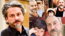 Alexandre Nero celebra paternidade e se emociona com homenagem dos filhos