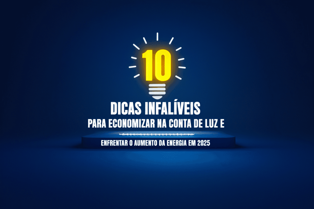 10 DICAS INFALÍVEIS PARA ECONOMIZAR NA CONTA DE LUZ E ENFRENTAR O AUMENTO DA ENERGIA EM 2025