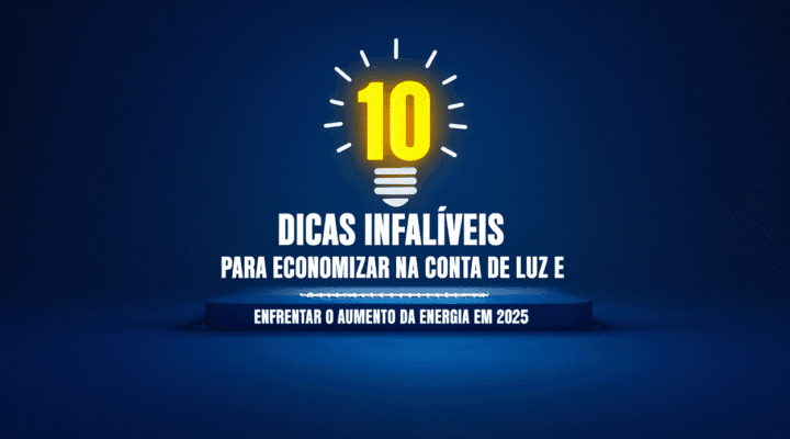 10 DICAS INFALÍVEIS PARA ECONOMIZAR NA CONTA DE LUZ E ENFRENTAR O AUMENTO DA ENERGIA EM 2025