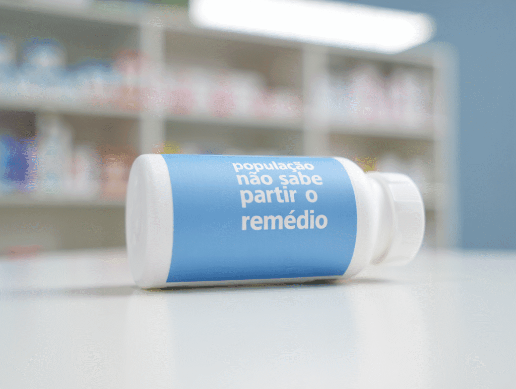 70% da população não sabe partir o remédio ao meio: veja como solucionar de vez esse problema