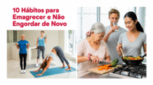 10 HÁBITOS PARA EMAGRECER E NÃO ENGORDAR DE NOVO
