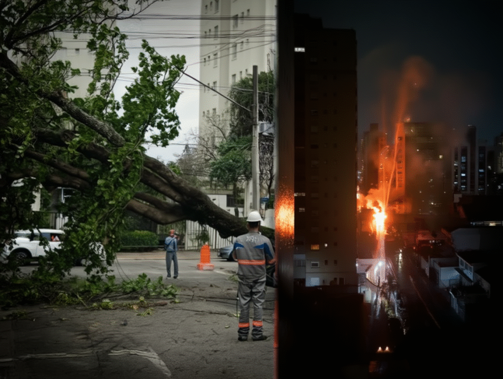 Decisão judicial cobra resposta rápida do governo paulista após apagão causado por eventos climáticos extremos e expõe fragilidade da infraestrutura elétrica